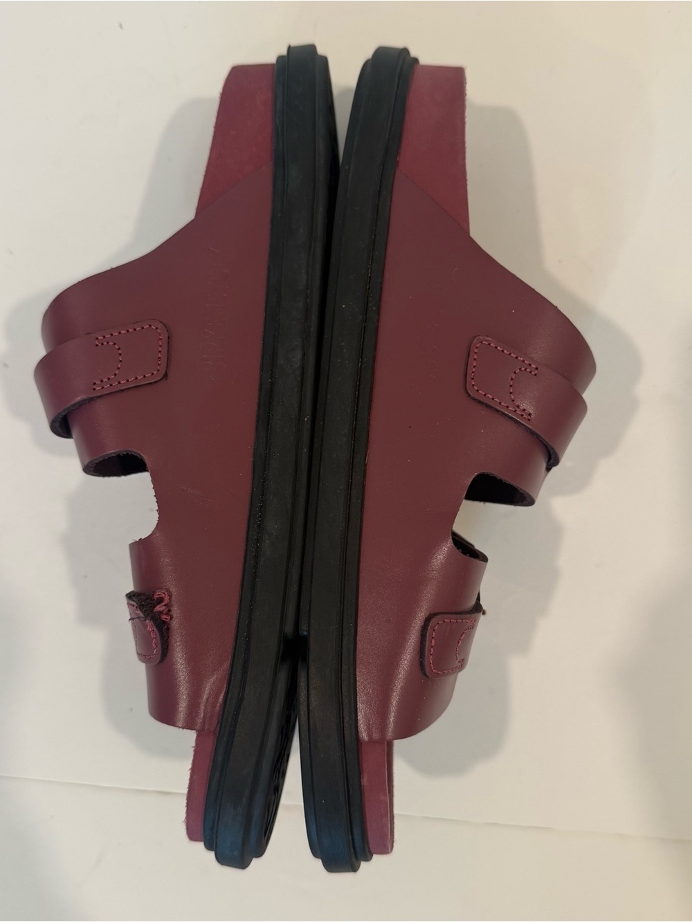 Birkenstock St Barths Slides - Burgundy/Women’s Sandal 38 - Picture 5 of 7